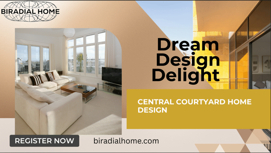 Central Courtyard Home Design