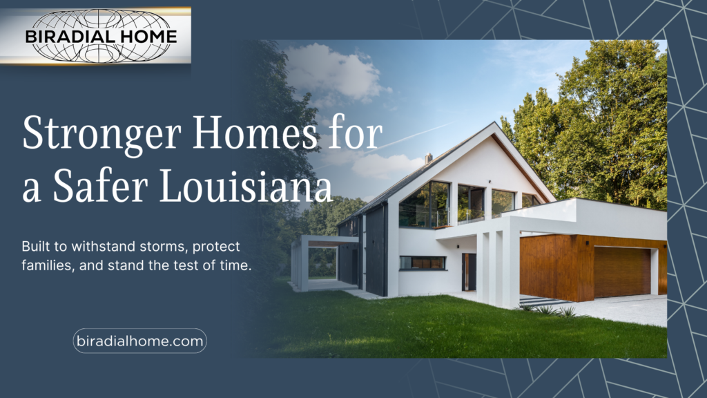 Disaster-resistant home construction in Louisiana